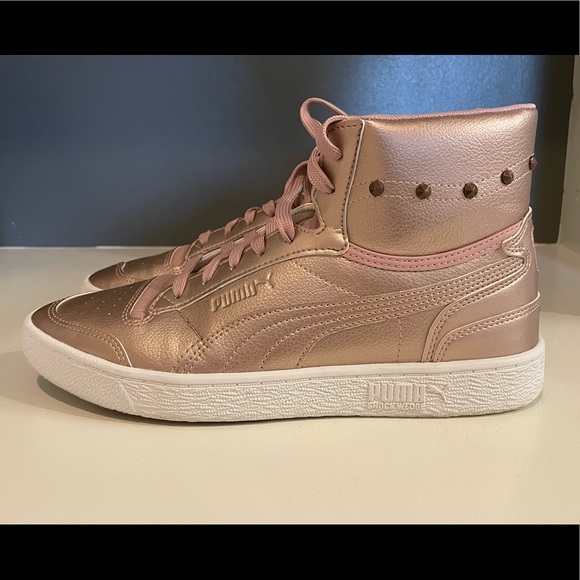 Women’s PUMA Ralph Sampson High Top Sneakers ~ 8.5 - Picture 2 of 4